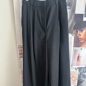 COS baggy wide leg black pants